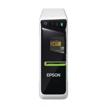 Epson LabelWorks LW-600P (žemyninio ir JK tipo kintamosios srovės adapteris), terminis perkėlimas, 180 x 180 DPI, 15 mm/sek, laidinis ir belaidis, juoda, pilka