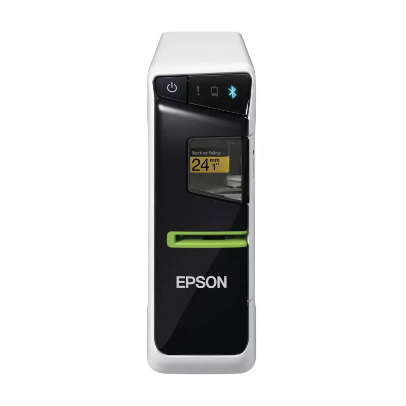 Epson LabelWorks LW-600P (žemyninio ir JK tipo kintamosios srovės adapteris), terminis perkėlimas, 180 x 180 DPI, 15 mm/sek, laidinis ir belaidis, juoda, pilka