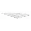 Cherry viso dydžio laidinė klaviatūra Stream — QWERTZ išdėstymas, žirkliniai jungikliai, USB, 1,8 m kabelis, šviesiai pilka