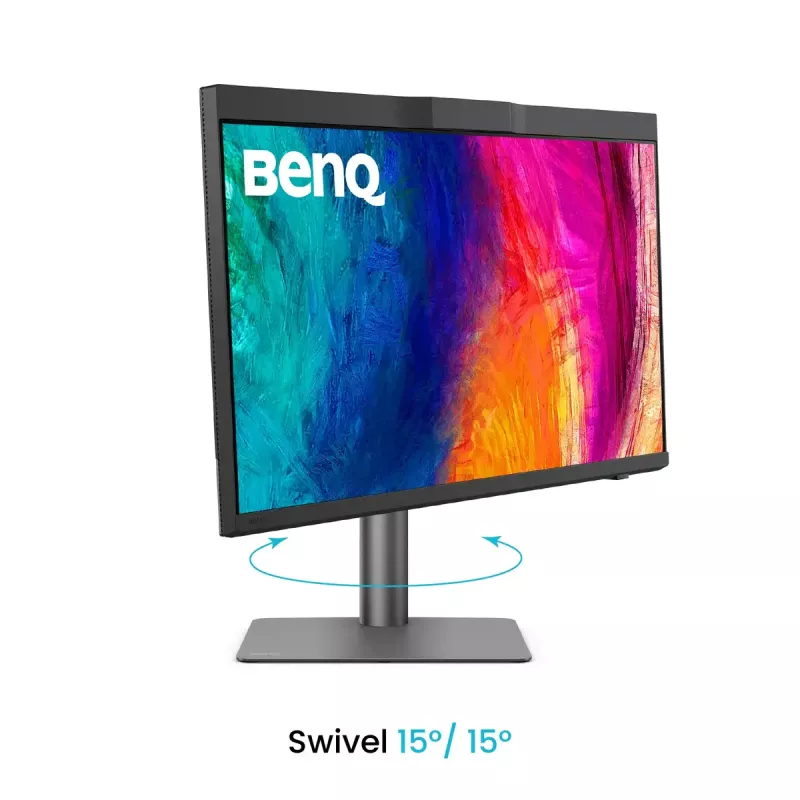 Kompiuterio monitorius BenQ PD2770U 27 colių 4K UHD (3840×2160) IPS LCD, 5 ms, 400 cd/m², USB 3.2 šakotuvas, VESA, reguliuojamas aukštis