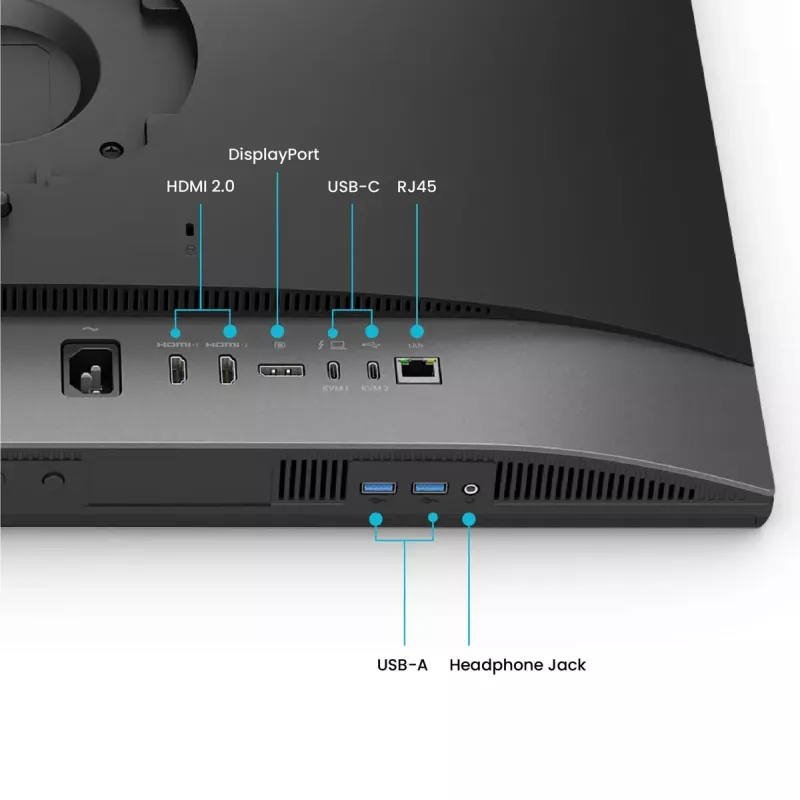 Kompiuterio monitorius BenQ PD2770U 27 colių 4K UHD (3840×2160) IPS LCD, 5 ms, 400 cd/m², USB 3.2 šakotuvas, VESA, reguliuojamas aukštis
