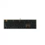 Mechaninė klaviatūra Cherry KC 200 MX USB QWERTY 108 klavišų juoda bronzinė