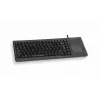 Cherry XS G84-5500 lietimui jautrus klaviatūra su jutikliniu kilimėliu, portugalų išdėstymas, USB, juoda