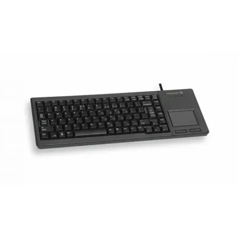Cherry XS G84-5500 lietimui jautrus klaviatūra su jutikliniu kilimėliu, portugalų išdėstymas, USB, juoda