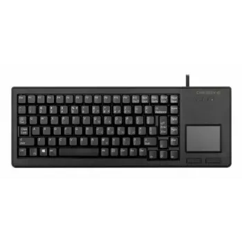 Mechaninė laidinė klaviatūra Cherry G84-5500, 75% išdėstymas, QWERTY, 89 klavišai, USB, 2,5 m laidas, juoda