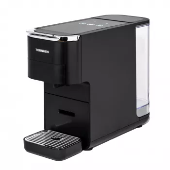 TORNADO TCM7042-GS | 5-in-1 Multi-Capsule Coffee Machine, Capsule coffee machine, 1.5 L, Coffee capsule, Ground coffee, 1350 W, Juoda