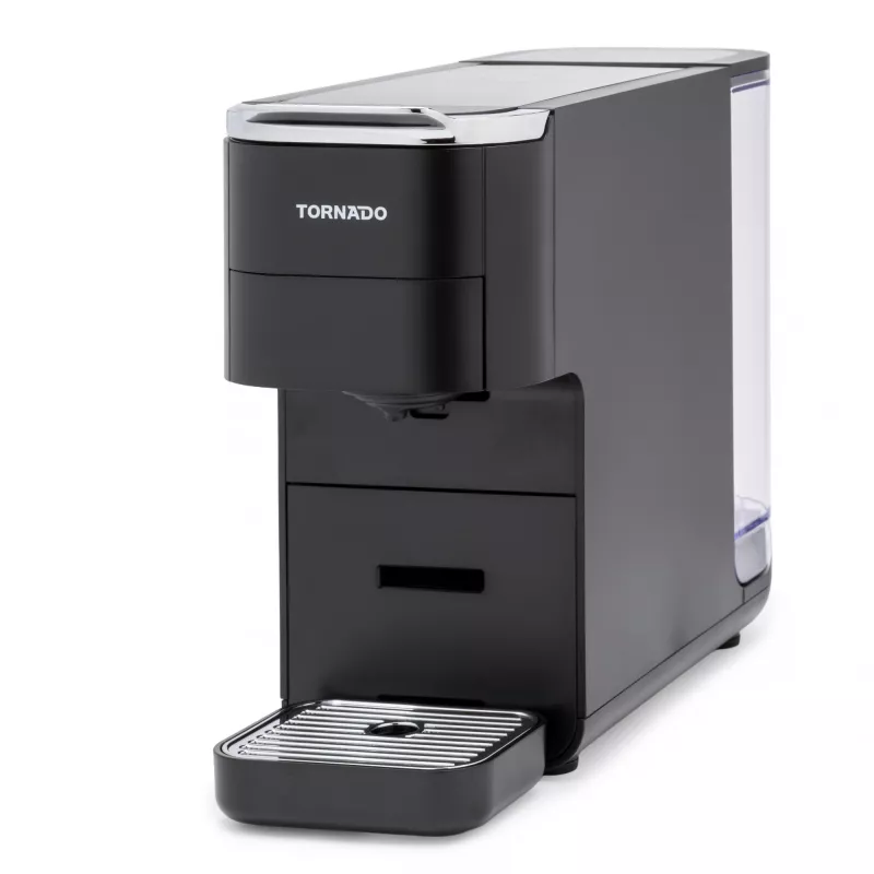 TORNADO TCM7042-GS | 5-in-1 Multi-Capsule Coffee Machine, Capsule coffee machine, 1.5 L, Coffee capsule, Ground coffee, 1350 W, Juoda