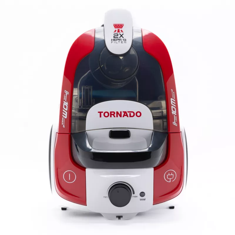 TORNADO VCCKC800RCL 800 W beciklis cilindrinis dulkių siurblys 7 m kabelis