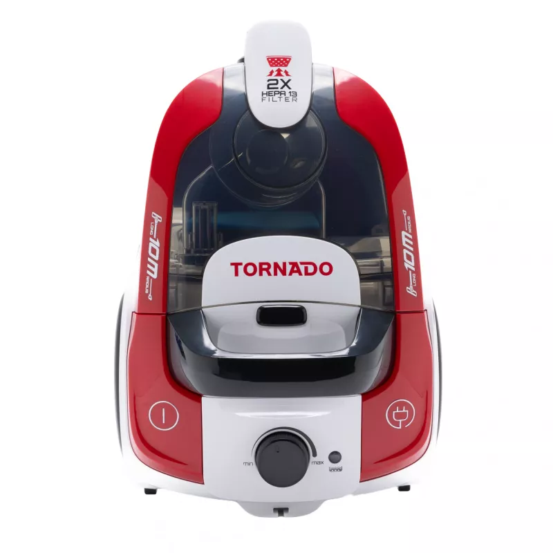 TORNADO VCCKC800RCL 800 W beciklis cilindrinis dulkių siurblys 7 m kabelis