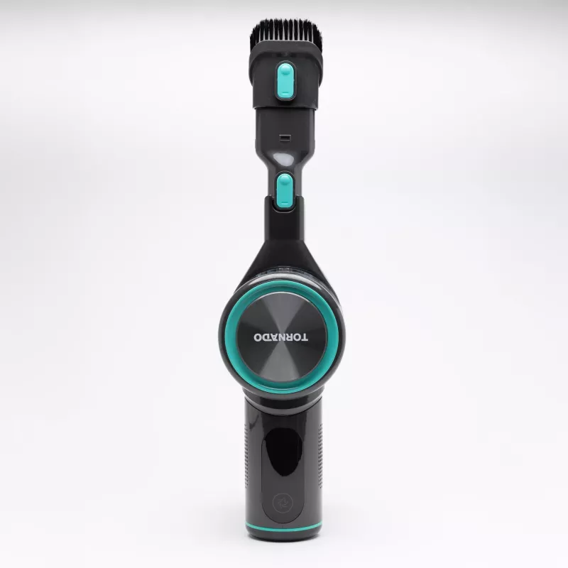 TORNADO VCHSD300GC | 300 W belaidis rankinis dulkių siurblys su HEPA filtru ir LED antgaliu