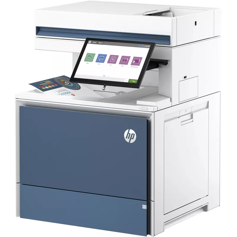 HP Color LaserJet Enterprise Flow MFP 6800zf spausdintuvas, lazerinis, spalvotas spausdinimas, 1200 x 1200 DPI, A4, tiesioginis spausdinimas, pilka