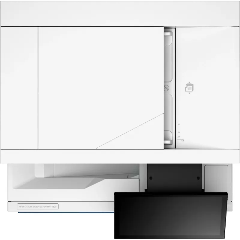HP Color LaserJet Enterprise Flow MFP 6800zf spausdintuvas, lazerinis, spalvotas spausdinimas, 1200 x 1200 DPI, A4, tiesioginis spausdinimas, pilka
