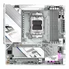 GIGABYTE pagrindinė plokštė X870M AORUS ELITE WIFI7 ICE — Micro ATX, AMD X870, lizdas AM5, DDR5 iki 8200MHz (O.C), 14+2+2 VRM, PCIe 5.0, Wi‑Fi 7, 2.5 GbE, USB4