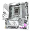 GIGABYTE pagrindinė plokštė X870M AORUS ELITE WIFI7 ICE — Micro ATX, AMD X870, lizdas AM5, DDR5 iki 8200MHz (O.C), 14+2+2 VRM, PCIe 5.0, Wi‑Fi 7, 2.5 GbE, USB4