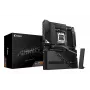 GIGABYTE X870 AORUS STEALTH pagrindinė plokštė – palaiko AMD Ryzen 9000 procesorius, 16+2+2 fazių skaitmeninis VRM, iki 8200Hz DDR5 (OC), 2xPCIe 5.0 + 2xPCIe 4.0, Wi-Fi 7, 5 GbE LAN, USB 4