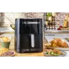 Karšto oro gruzdintuvė Tefal Easy Fry & Grill EY8018 6,5 l 1,5 kg 1830 W jutiklinis LCD juoda atskirai stovinti