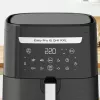 Karšto oro gruzdintuvė Tefal Easy Fry & Grill EY8018 6,5 l 1,5 kg 1830 W jutiklinis LCD juoda atskirai stovinti