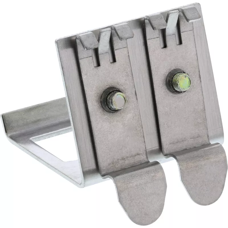 InLine Keystone montavimas ant DIN bėgelio, 2 prievadų, metalinis