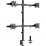 InLine stalinis laikiklis 4 televizorių / LED / TFT ekranų iki 81 cm 32 colių, maks. 9 kg