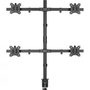InLine stalinis laikiklis 4 televizorių / LED / TFT ekranų iki 81 cm 32 colių, maks. 9 kg