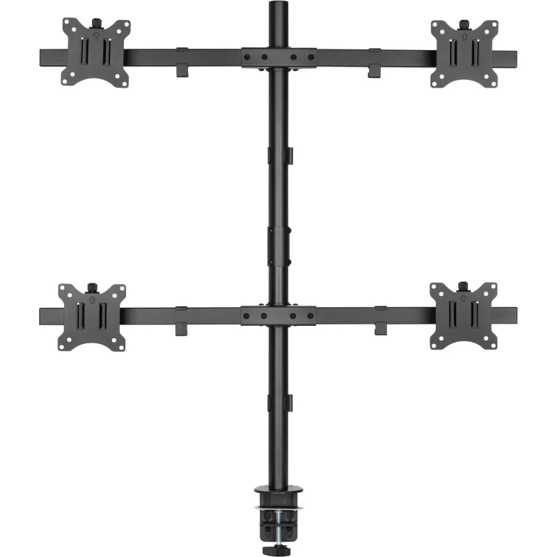 InLine stalinis laikiklis 4 televizorių / LED / TFT ekranų iki 81 cm 32 colių, maks. 9 kg