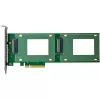 InLine 76660O vidinis U.2 adapteris PCIe vyriška 4 Gbit/s