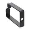 Kabelio laikiklis InLine 43x70mm metalinis juodas — universalus kabelių laikiklis, 12,3×70×55 mm