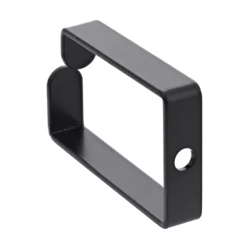 Kabelio laikiklis InLine 43x70mm metalinis juodas — universalus kabelių laikiklis, 12,3×70×55 mm