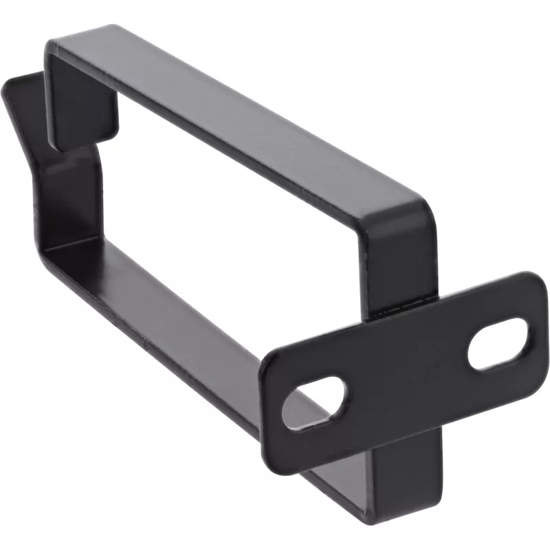 Kabelių laikiklis InLine 19110T metalinis 44,4×102,8×80 mm juodas, universalus