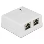 Paviršinio montavimo dėžutė RJ-45 DeLOCK 86269