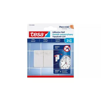 Universal hook TESA 77762 Indoor White 2 vnt.
