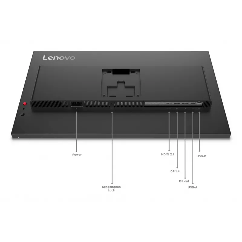 Lenovo ThinkVision P27Q-40 monitorius, 68,6 cm (27 colių), 2560 x 1440 pikselių, Quad HD, LED, 6 ms, juoda