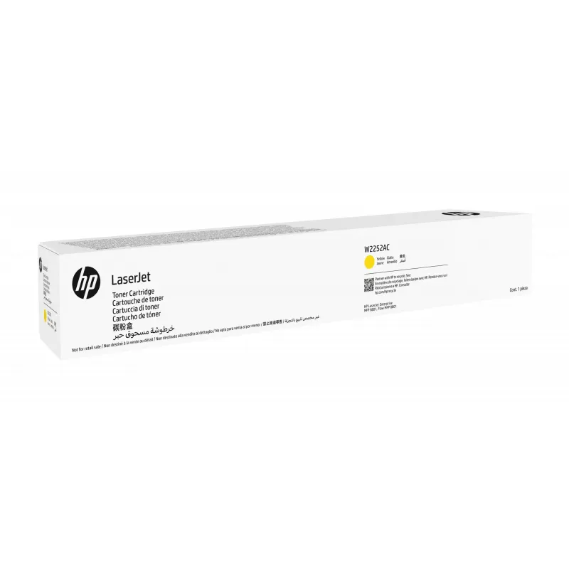 HP W2252AC Geltona Contract Originali LaserJet Dažų Kasetė