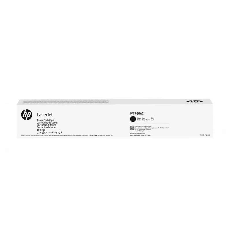 HP W1760AC Juoda Contract Originali LaserJet tonerio kasetė, 45000 puslapių, Juoda, 1 vnt.