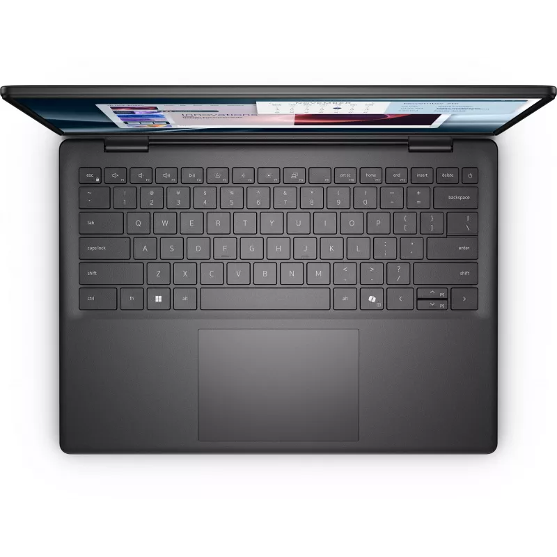 DELL Pro 14 Essential PV14255 Copilot+ PC AMD Ryzen™ AI 7 350 Nešiojamasis kompiuteris 35.6 cm (14 col.) Full HD+ 16 GB DDR5-SDRAM 1 TB SSD Wi-Fi 6E (802.11ax) Windows 11 Pro Vokiška Juoda