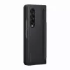 Mobiliojo telefono dėklo dangtelis Samsung EF-OF93PCBEGWW, skirtas Galaxy Z Fold4, juodas, su stalo laikikliu