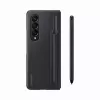 Mobiliojo telefono dėklo dangtelis Samsung EF-OF93PCBEGWW, skirtas Galaxy Z Fold4, juodas, su stalo laikikliu