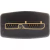 InLine USB 3.2 Gen.1 kabelis, A tipo kištukas / Micro B kištukas, juodas, 1,5 m