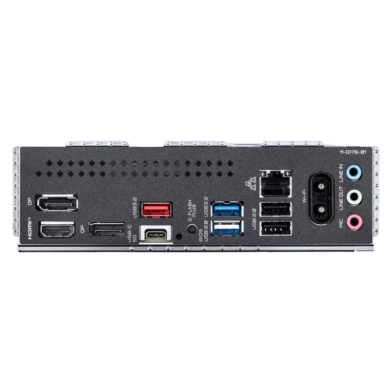 GIGABYTE B840M GAMING PLUS WIFI6E pagrindinė plokštė - AMD Ryzen 9000 procesoriai, 8+2+2 fazių VRM, iki 8200MHz DDR5(O.C), 2xPCIe 4.0 M.2, Wi-Fi 6E, 1GbE LAN, USB 3.2 Gen 2