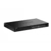 NETGEAR GS324TPv2 valdomas L2/L3 gigabitetherneto (10/100/1000) maitinimas per eternetą (PoE) 1U juodas