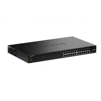 NETGEAR GS324TPv2 valdomas L2/L3 gigabitetherneto (10/100/1000) maitinimas per eternetą (PoE) 1U juodas