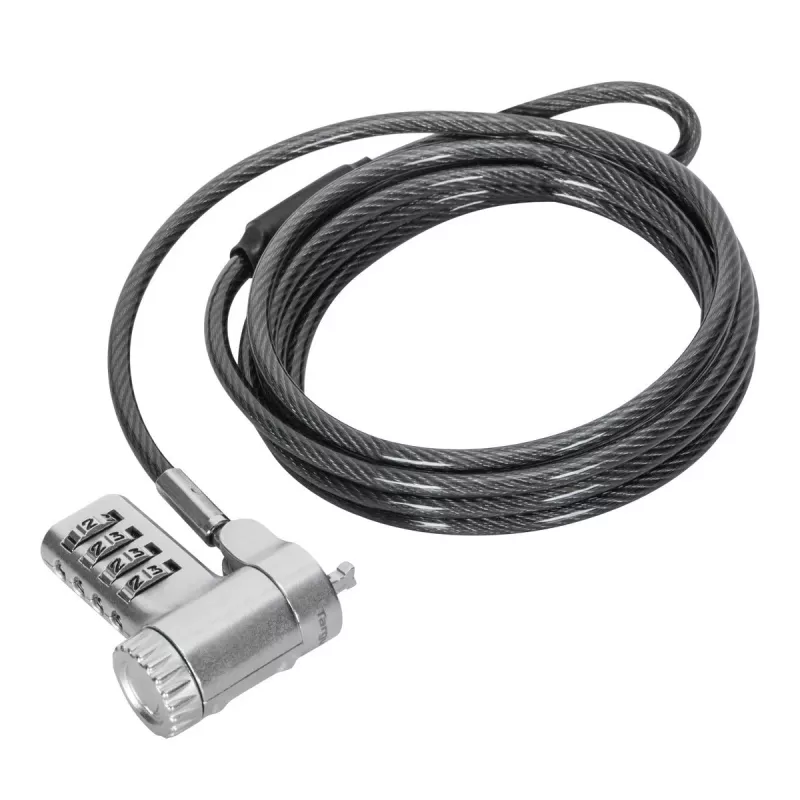 Targus ASP96RGLX kabelio užraktas, sidabrinis, 2 m