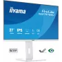 27 colių IIYAMA ProLite XB2797QSU-W1 IPS Quad HD (2560x1440) LED monitorius, 178° žiūrėjimo kampas, USB 3.2 šakotuvas, garsiakalbiai, VESA, reguliuojamas aukštis, baltas