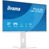 27 colių IIYAMA ProLite XB2797QSU-W1 IPS Quad HD (2560x1440) LED monitorius, 178° žiūrėjimo kampas, USB 3.2 šakotuvas, garsiakalbiai, VESA, reguliuojamas aukštis, baltas