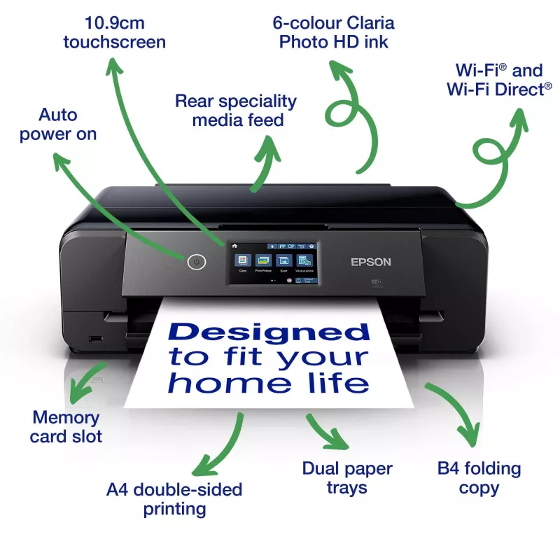 Epson XP-980 Rašalinė A3 5760 x 1440 DPI 28 ppm Wi-Fi