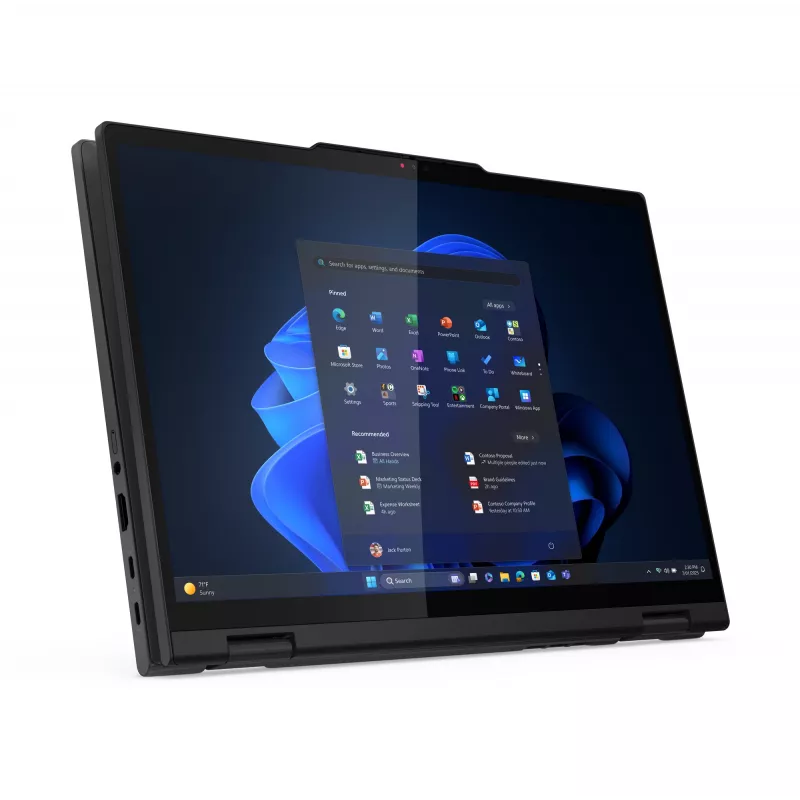 2-in-1 nešiojamasis kompiuteris Lenovo T14s G1 14 inch Ultra7 255U, 32 GB RAM, 1 TB SSD, 5G, lietimui jautrus, Windows 11 Pro