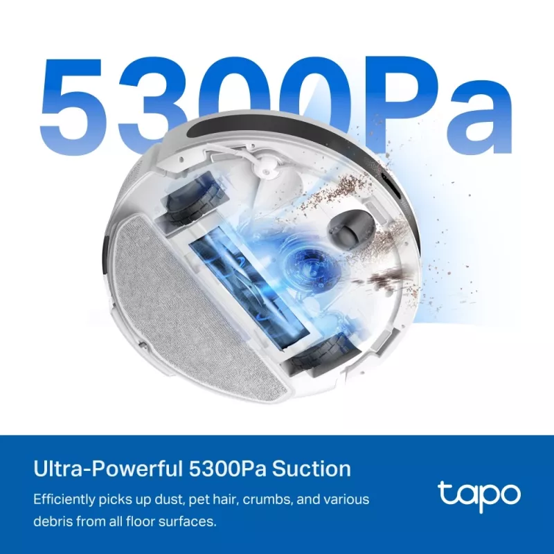 TP-Link Tapo RV20 Max baltas