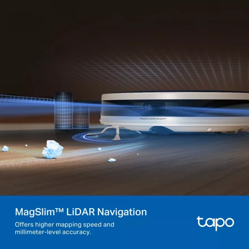 TP-Link Tapo RV20 Max baltas
