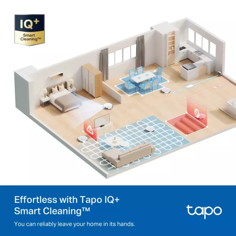 TP-Link Tapo RV20 Max baltas