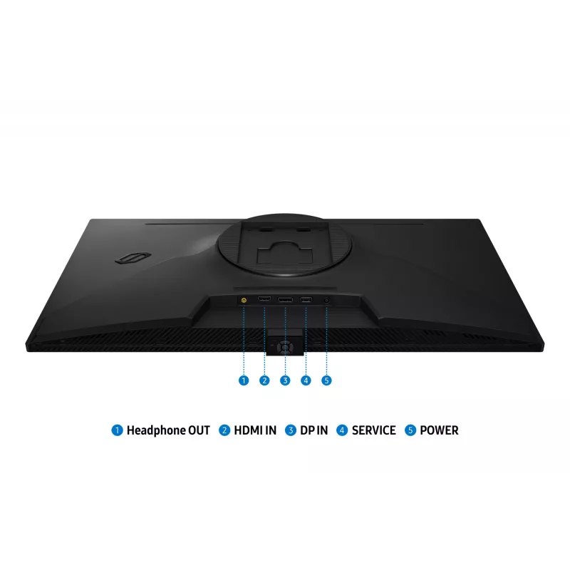 Samsung 27 colių Odyssey OLED G61SH QHD 240 Hz žaidimų monitorius, 68,6 cm (27 colių), 2560 x 1440 taškų, Quad HD, OLED, 0,03 ms, juodas